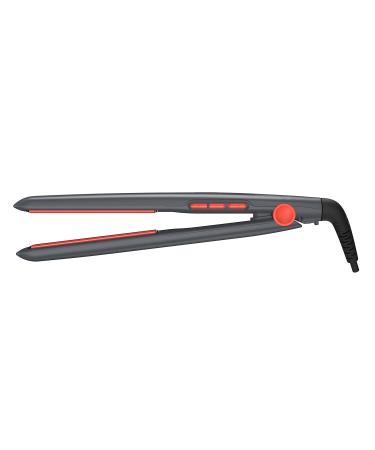 Remington S5500TA Anti-Static Flat Iron | 1 " Floating Ceramic Plates & Digital Controls | Hair Straightener - Grey/Coral | International Shipping Available - Buy Online on GoSupps.com