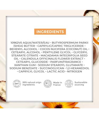 Yves Rocher Repairing Whipped Body Butter - Intense Nourishing Shea Butter Cream for Dry Skin (8.4 FL OZ) - Shop Internationally - Buy Online on GoSupps.com