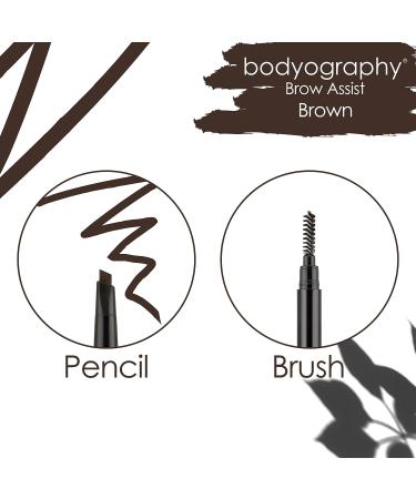 Bodyography Brow Assist Eyeliner Pencil - Long-Wearing Brown Eyeliner - Buy Online on GoSupps.com