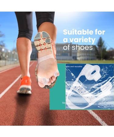 Gel Bunion Pads & Toe Separators - Effective Bunion Relief Correctors for Day & Night Support - Buy Online on GoSupps.com