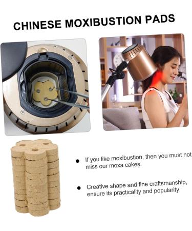 Shop Healeved Moxa 20st - Heart-Shaped Heat Therapy Moxa Cake for Acupuncture | International Shipping - Buy Online on GoSupps.com