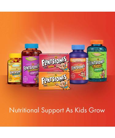 Flintstones Children's Complete Chewable Multivitamin - 60 Count - Buy Online on GoSupps.com