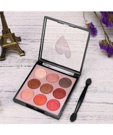 Katpost 9 Colors Eyeshadow Powder Palette Eye Shadow Cosmetics Eye Illuminator Eyes Makeup Palette Matte Eyes - Buy Online on GoSupps.com