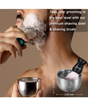 Men's Shaving Kit with Soap, Brush, Cream, Bowl & Aftershave - Gift Set for Him - Buy Online on GoSupps.com