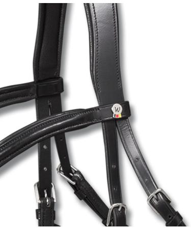 WALDHAUSEN X-Line Hackamore Bridle - Black Warmblood Full | Premium Equestrian Gear | International Shipping - Buy Online on GoSupps.com