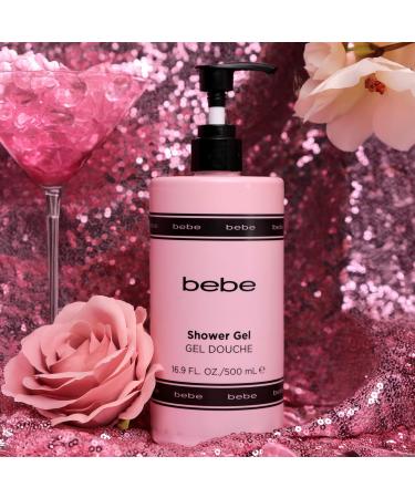 bebe Sheer Shower Gel - Moisturizing Body Wash Women with Apple and Green Floral Notes - Leaves Skin Hydrated Soft and Silky - 16.9 oz - Buy Online on GoSupps.com