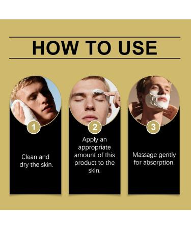  JASUBAI Set of 6 anti-aging moisturizing creams for men with peptide and niacinamide brightening corrector for dark spots wrinkle reduction - Buy Online on GoSupps.com