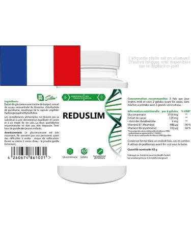 Buy Reduslim 60 Capsules - Effective Weight Loss Supplement | International Shipping Available - Buy Online on GoSupps.com