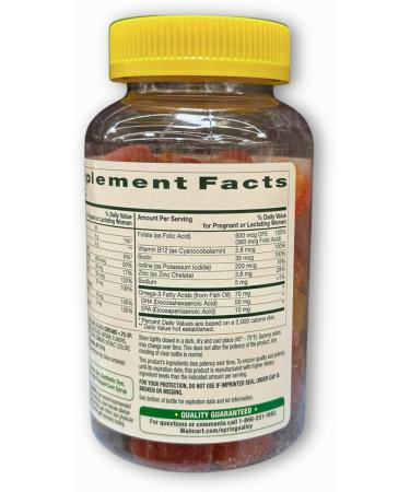 Prenatal Gummies- for Woman Multivitamin Supplement DHA and Folic Acid 90ct (Pack of 1) Boxed by Fusion Shop Store - Buy Online on GoSupps.com