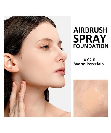 Ownest Beauty KYDA AirBrush Foundation Spray Silky Mist Makeup for Flawless Nude Finish - Cruelty-free, Moisturizing Formula - Buy Online on GoSupps.com