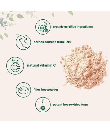 Micro Ingredients Organic Camu Camu Powder 12 oz - High Vitamin C - Energy & Immune Support - GMO-Free Vegan - 12 Ounce Pack - Buy Online on GoSupps.com