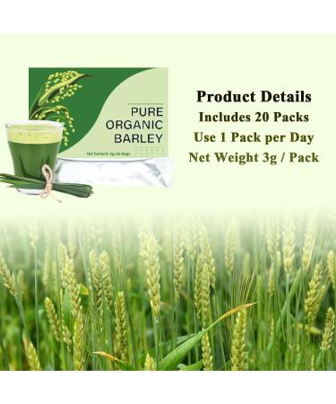 Naveta Barley Grass Powder 100% Pure & Organic Naveta Pure Organic Barley Organic Barley Grass Powder Be Good for Health Easy to Use Easy to Carry (5Box) - Buy Online on GoSupps.com
