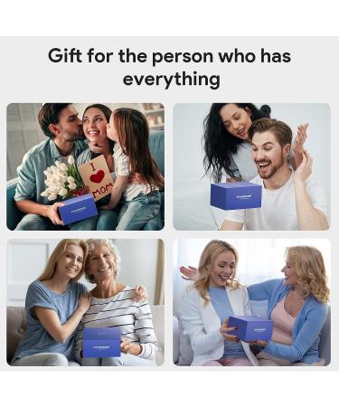 Ustuour Birthday Gift Eye Massager with Heat and Music - Ideal Gifts for Women/Men, Helps Reduce Eye Strain, Improve Sleep, and Relieve Migraines - White - Buy Online on GoSupps.com