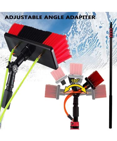 12-36 Foot (Long Reach) Photovoltaic Panels Cleaning Brush & Pole with 20m Hose Water Fed Pole Kit Outdoor Window Glass Cleaning Tool 35cm Brush Head 4M/13FT - Buy Online on GoSupps.com