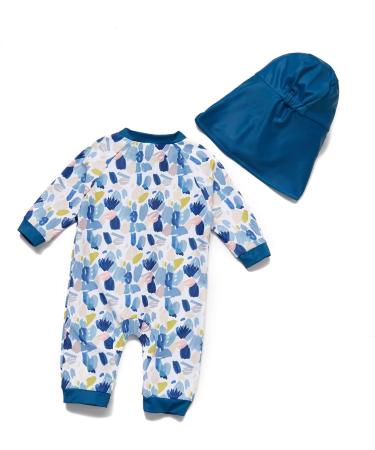 BONVERANO Baby Boys Swimsuit 24 Months Graffiti | Toddler Bathing Suit with UPF 50+ Sun Protection - Buy Online on GoSupps.com