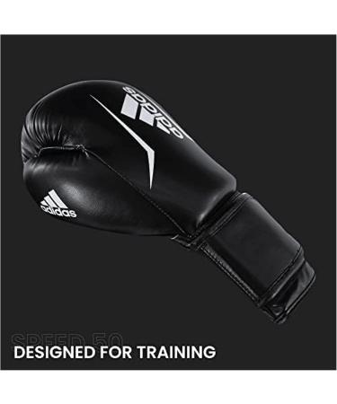 Buy Adidas Boxing Gloves Speed 12 oz Black/White | International Shipping Available - Buy Online on GoSupps.com