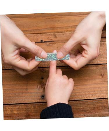 NOLITOY 20pcs Glitter Bandages - Cartoon Printing Plasters for Daily Use | Bulk Funny Travel Accessories 7.2x1.9cm - Buy Online on GoSupps.com