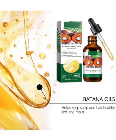 Batana Oil for Hair Growth Natural Batana Oil for Healthier Thicker Fuller Hair Promote Hair Regrowth Organic Batana Oil for Men & Women Leaves Your Hair Smoother Oil - Buy Online on GoSupps.com