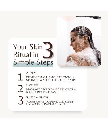 Cocoa Butter Body Wash, Cleanses, Hydrates & Nourishes, Deep Moisturizing Shower Gel for Dry and Sensitive Skin, Women & Men, Organic & Natural, 16 fl oz, 2-Pack Chocolate 16 Fl Oz (Pack of 2) - Buy Online on GoSupps.com