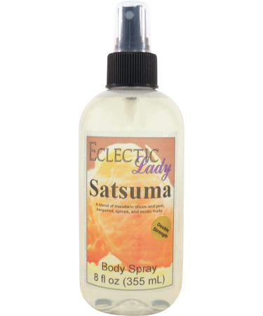 Satsuma Body Spray (Double Strength) 16 ounces Body Mist for Women with Clean Light & Gentle Fragrance Long Lasting Perfume with Comforting Scent for Men & Women Cologne with Soft Subtle Aroma 16 Fluid Ounces (Double Strength)