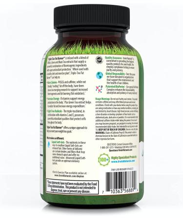 Irwin Naturals Triple-Tea Fat Burner 75 Softgels | Boost Weight Loss & Metabolism - Buy Online on GoSupps.com