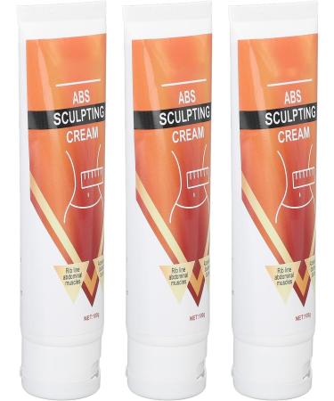 3pcs Abdominal Muscle Firming Cream Cellulite Removal Fat Burner for Abs Muscle Shaping Pre Workout Boost Improve Skin Texture Convenient to Use Men Fitness Essential - Buy Online on GoSupps.com