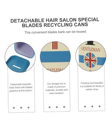 Angoily Blade Storage Box - Safe Vintage Razor Blade Container & Dispenser for Face Razors | International Shipping Available - Buy Online on GoSupps.com