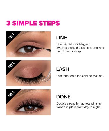 KISS i Envy Magnetic Eyeliner - Wind Resistant | Up to 16hrs Wear - Buy Online on GoSupps.com
