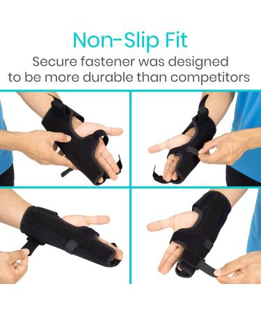 Vive Boxer Finger Splint - Adjustable Hand Brace for Trigger Finger Injury - 9 inch - Buy Online on GoSupps.com