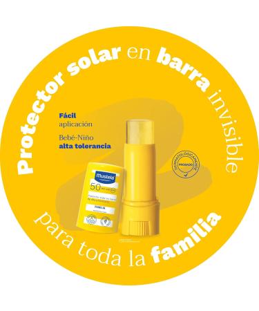 Mustela High Protection Sun Stick SPF50 Family 10ml Yellow - Buy Online on GoSupps.com