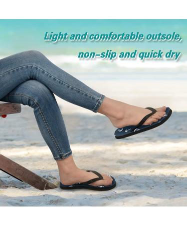 Buy Mnsruu Maritime Ocean Anchor Flip Flop Sandals - XL/XXL for Men & Women | Perfect for Spa Travel & Home Use | Multicolored Comfort Slippers - Buy Online on GoSupps.com