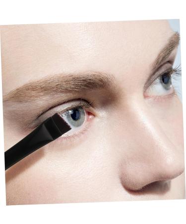 Baluue 3pcs Eyeliner Brush Eyebrow Brush Makeup Make up Brush Eyeliner Tool Plastic Handle Black - Buy Online on GoSupps.com