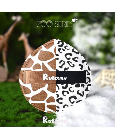 4-Piece XL Large Marshmallow Powder Puff Set - Ultralight Tear Drop Sponge for Wet/Dry Makeup - Ideal for Loose & Body Powder | Rubycell Makeup Tools - Buy Online on GoSupps.com
