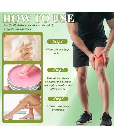 2 Pcs Baume miracle baume base de plantes cr me conjointe apaisante pour jambes bras pieds dos d tendu et confortable soulager l'inconfort conjointe - Buy Online on GoSupps.com