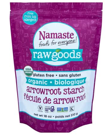 Namaste Foods Arrowroot Starch 510g (Pack of 1)