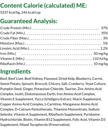 ULTIMATE PET NUTRITION Nutra Complete 100% Freeze Dried Veterinarian Formulated Raw Dog Food with Antioxidants Prebiotics and Amino Acids (16 oz. Beef) Beef 454 g (Pack of 1) - Buy Online on GoSupps.com