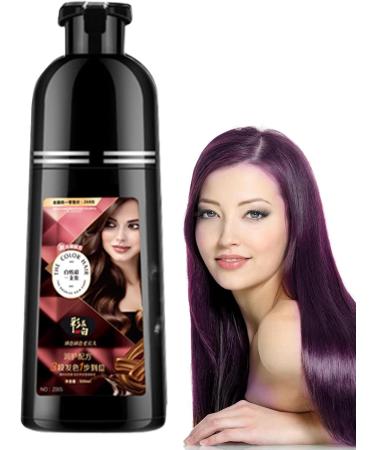 Tuxxjzm Hair color shampoo color shampoo hair dye natural hair color shampoo longlasting shampoo for hair care without bleach shiny and supple lilac 1 piece 1er Pack - Buy Online on GoSupps.com