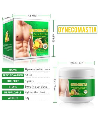 Dioche 30ml Male Chest Tightening Cream with Ginger and Citric Acid - Firming Skin and Body Health - Buy Online on GoSupps.com