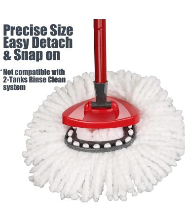 O Cedar EasyWring Spin Mop Replacement Heads - 3 Pack, Microfiber, Machine Washable - Buy Online on GoSupps.com