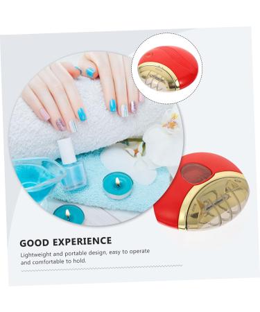 Beavorty 3 Sets Electric Manicure Nail Tools for Nail Art Automatic Nail File Nail Care Kit Fingernail Scissors Fingernail Kit Electrical Tools Cuticle Abs Baby Red USB - Buy Online on GoSupps.com