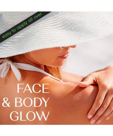 Skinerals Self Tanner Sunless Bronzer Californium - Natural & Organic Ingredients for Safe Sunless Tanning (8 oz) - Buy Online on GoSupps.com