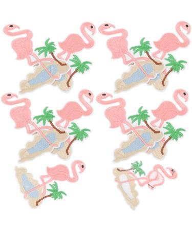 COHEALI 40 Pcs Flamingo Patch Hats Flamingo Embroidered Sew on Patch Flamingo Clothes Patches Bags Backpack - Buy Online on GoSupps.com