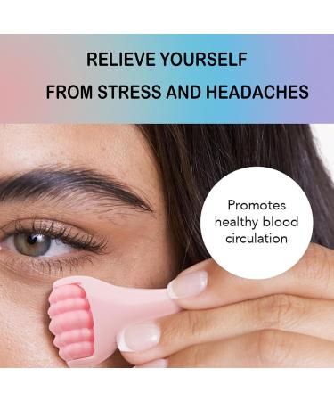 Sonew Mini Face Roller | Skin Care Tool Set for Eye Puffiness Relief & Tension Headache Relief - Promote Healthy Circulation & Relaxation - Buy Online on GoSupps.com