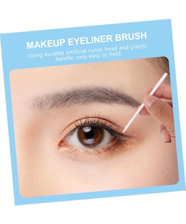 MAGICLULU 100pcs Disposable Eyeliner Brush Eyeliner Applicator Eyeliner Makeup Brush White Lipstick Mini 9x6.5cm White - Buy Online on GoSupps.com
