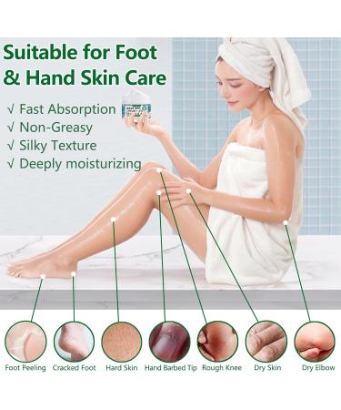 40% Urea Foot Cream - Moisturizing Urea Cream for Very Dry Feet - Cracked Heel Repair Cream for Foot Care - Heel Cream for Deep Cracked Skin - Feet Cream for Calluses and Hard Skin - Buy Online on GoSupps.com