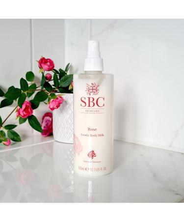 SBC Skincare Soft Rose Body Milk | Light Body Milk Delicately Scented | Moisturizing & Soothing - Buy Online on GoSupps.com