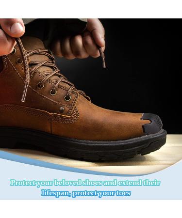 8-Piece Rubber Toe Guards for Boots - Toe Protectors for Work Boots - Repair & Protect Toes - Buy Online on GoSupps.com