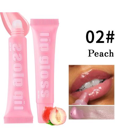  Dgayaeic 1 set clear lip gloss for women 8 x moisturizing lip gloss for dry lips assorted fruit flavored lip oils natural lip gloss scented lip gloss set nourishing lip oil perfect gift for girls and - Buy Online on GoSupps.com