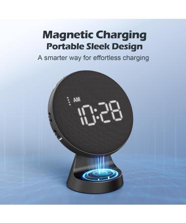 REACHER 2-in-1 Unified Loud Bed Shaker & Vibrating Alarm Clock - Black - Buy Online on GoSupps.com