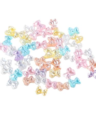 Misright 50Pcs 3D Mini Resin Charms Nails Art Decorations Colorful Bear DIY Jewelry Scrapbooking Craft Keychain Making - Buy Online on GoSupps.com